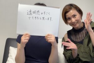 「美容整形ではない」安心感からフェイシャルケアで「透明感」を実感